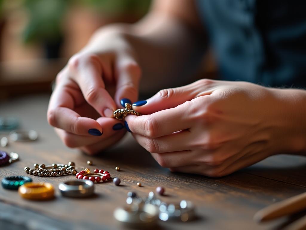 Proceso de creación de pulseras personalizadas